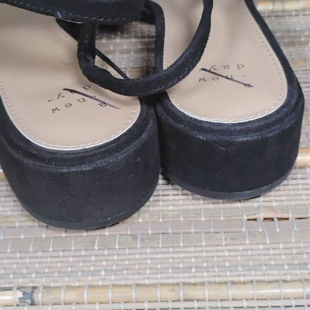 A New Day Women’s Black Slingback Sandals 9.5 - Picture 3 of 9